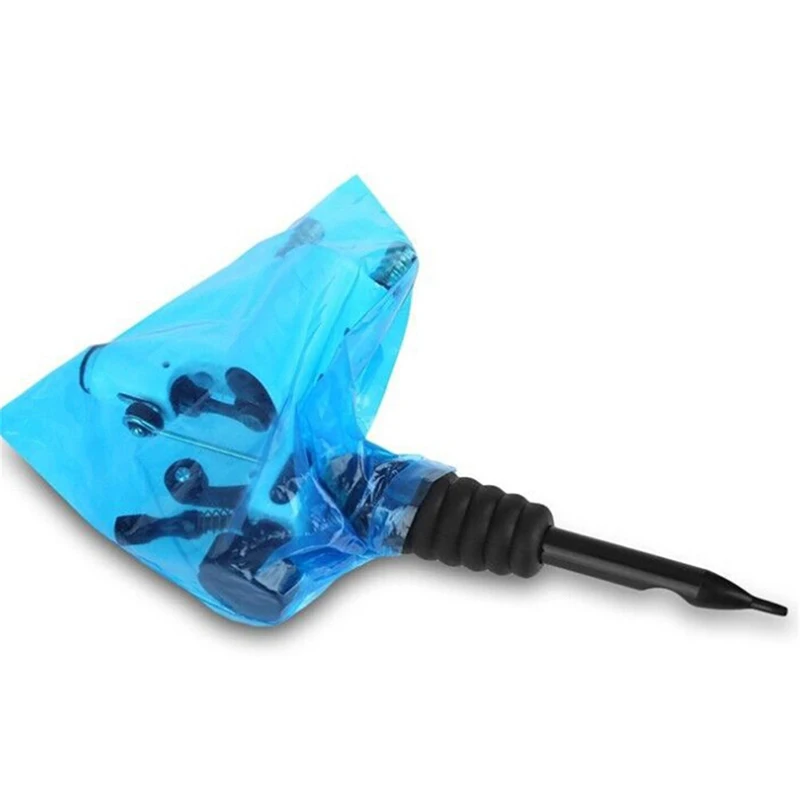 

JETTING 200Pcs Blue Tattoo Clip Cord Sleeves Bags Disposable Supplies Covers Bags For Tattoo Machine Tattoo Accessories