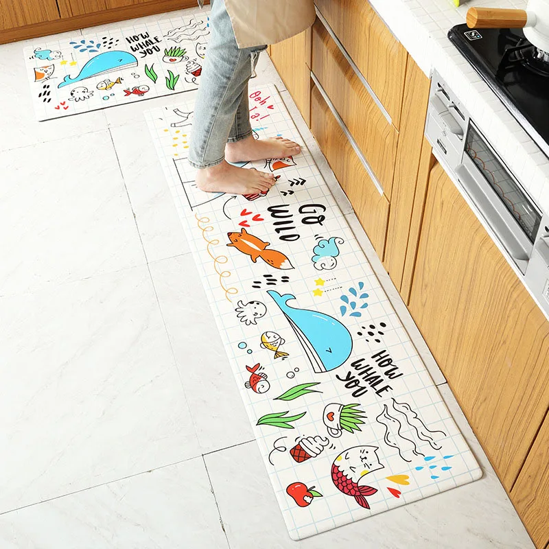 1 шт. ПВХ-коврик для кухни | Дом и сад