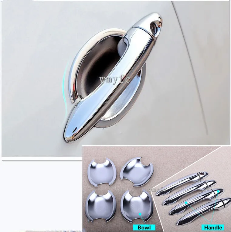 Для KIA Sportage R хромированные покрытия для дверных ручек отделка 4 дверей 2010 2011 2012 2013