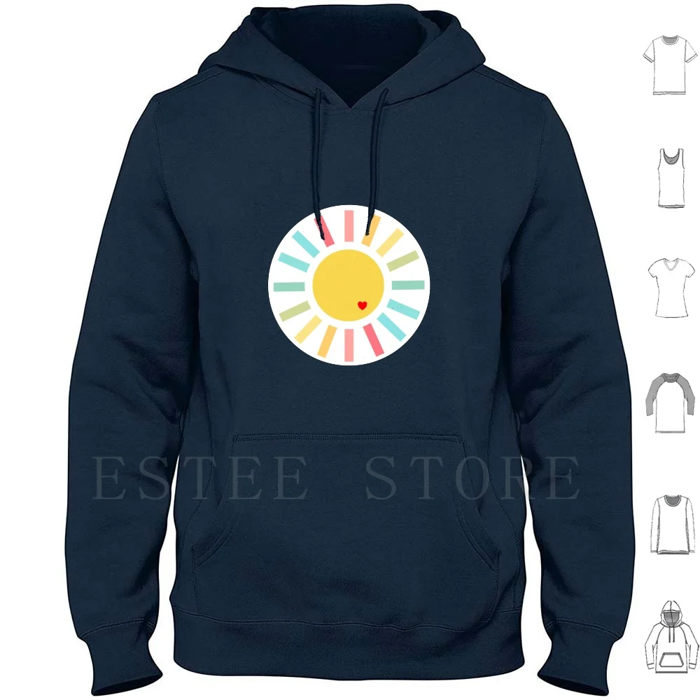

Sunshine In Rainbow Colors With Heart Hoodies Rainbow Color Colors Colorful Heart Bright Vibrant Red Orange Yellow