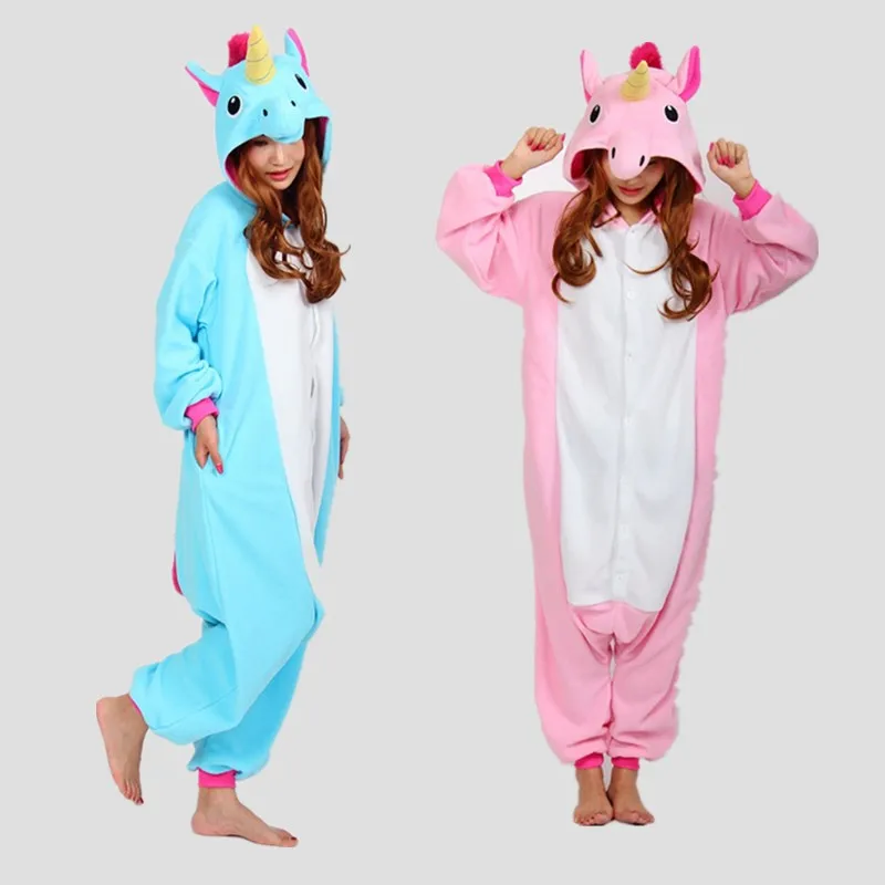 

Cute Unicorn Pajamas Cartoon Sleepwear Lovely Animal Onesie Cute Women Men Girls Unisex Nightie Pajama Sets Unicornio