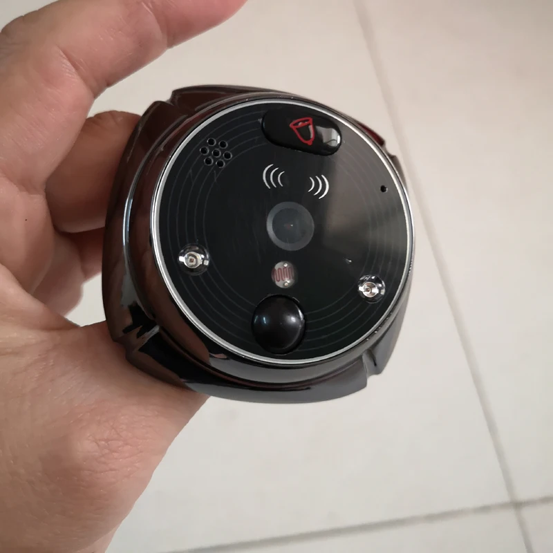 ROLLUP iHome5 беспроводной дверной глазок камера & Video IP для двери IR PIR HD звонок с