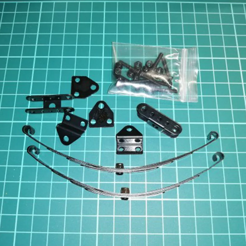

4Pcs 1/10 Rock Crawler Hard Leaf Spring Suspension Stainless Steel Bar for F350 D90 RC4WD Tamiya Axial Truck