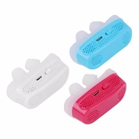 3 colors electronic snoring stopping device micro blowers snore ceasing equipment without noise lightweight and breathbale