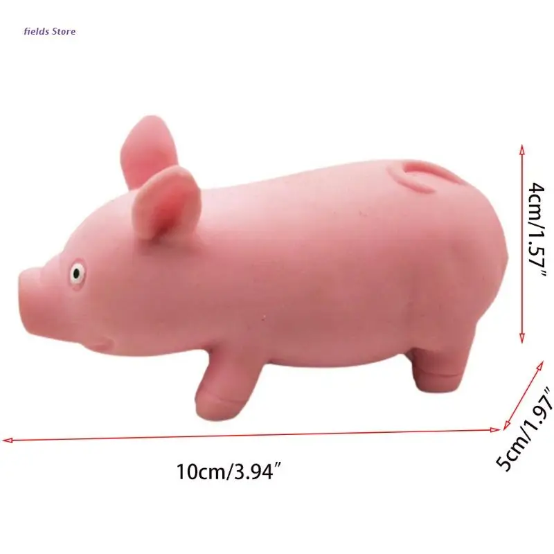 

4inch Sensory Toy Stress Relief Ball Squeeze Piggy Mini Novelty Toy for Focus