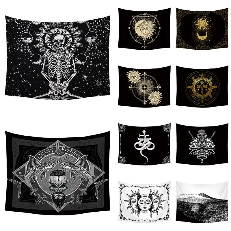 

WZH Mandala Tapestry Wall Hanging Sandy Beach Travel Mattress Bohemian Sleeping Pad Tapestries Dorm Decor Blanket