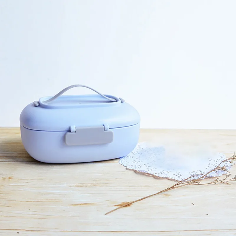 Пластиковый прочный Bento Box Портативный детский Ланч бокс для микроволновки две