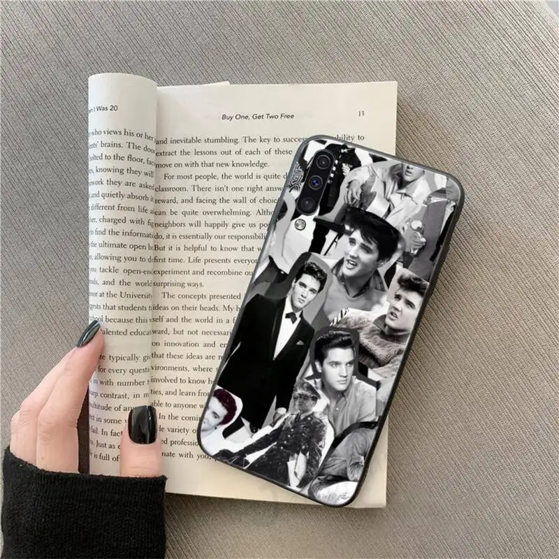

Elvis Presley Rock singer actor shell hone Case For Samsung galaxy S 9 10 20 A 10 21 30 31 40 50 51 71 s note 20 j 4 2018 plus