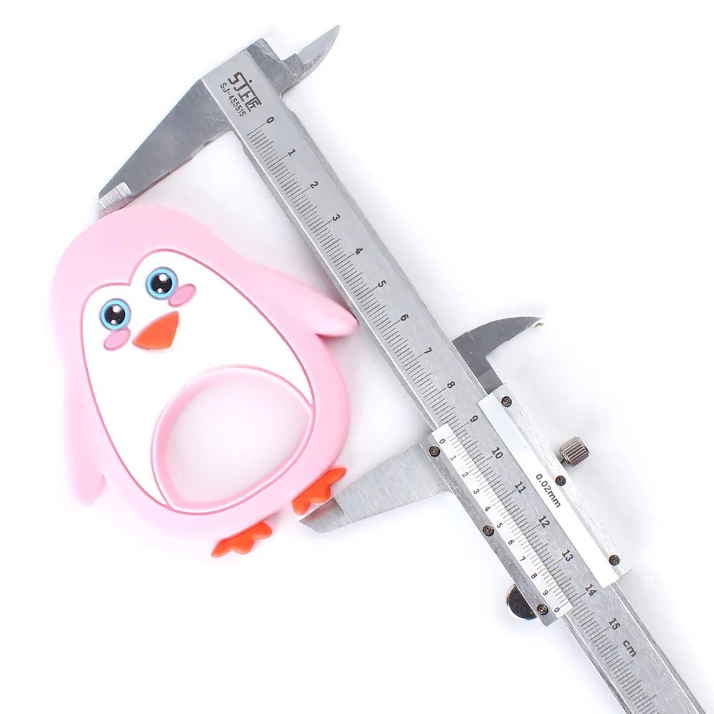 Keep&Grow 1 шт. Пингвин из силикона детский прорезыватель мультяшное животное