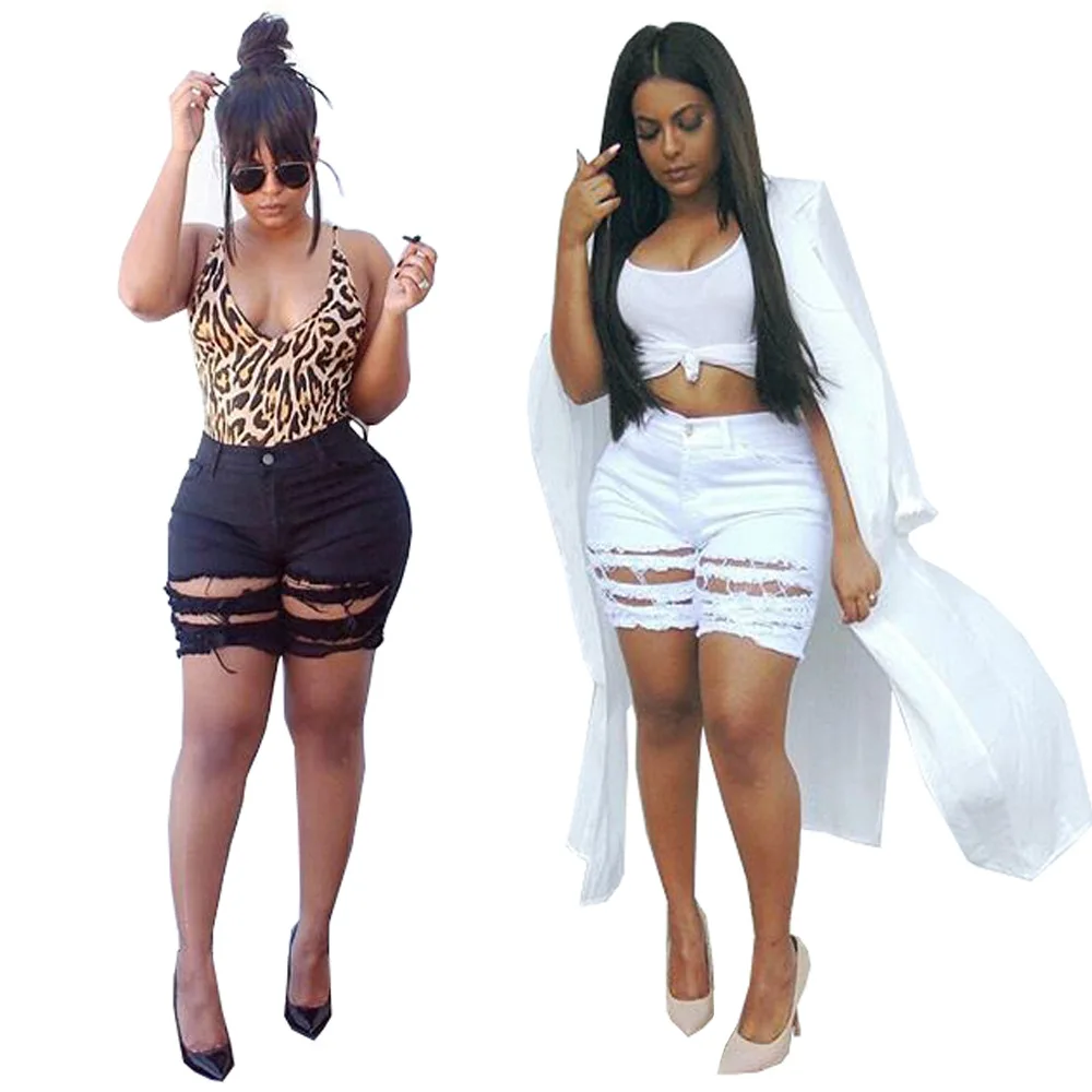 

YP 201fashion personality women's trendy shorts and jeans