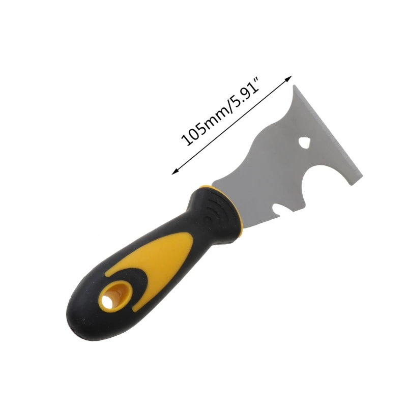 

Stainless Steel Paint Putty Scraper 7 in 1 9 in 1 Tool Spackle Knife Caulk Removal Tool Painters Tool for Wood Wallpaper Scraper