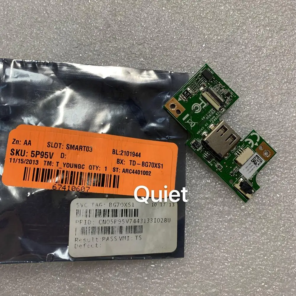 Бесплатная доставка для DELL XPS 18 1810 USB плата ввода вывода 5P95V 05P95V|Компьютерные