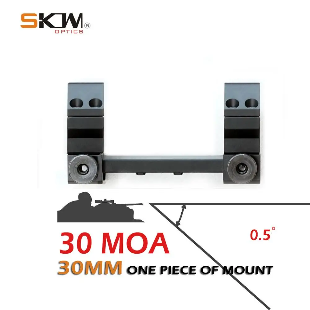 SKWgear SKWoptics M4 AR15 30MOA цельное крепление для оптического прицела 30 мм 1913 направляющих
