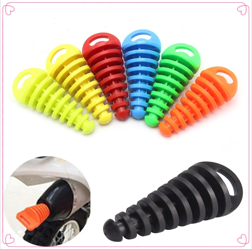 Мотоцикл мотокросса глушитель мыть пробка в защитная накладка на патрубок для BMW