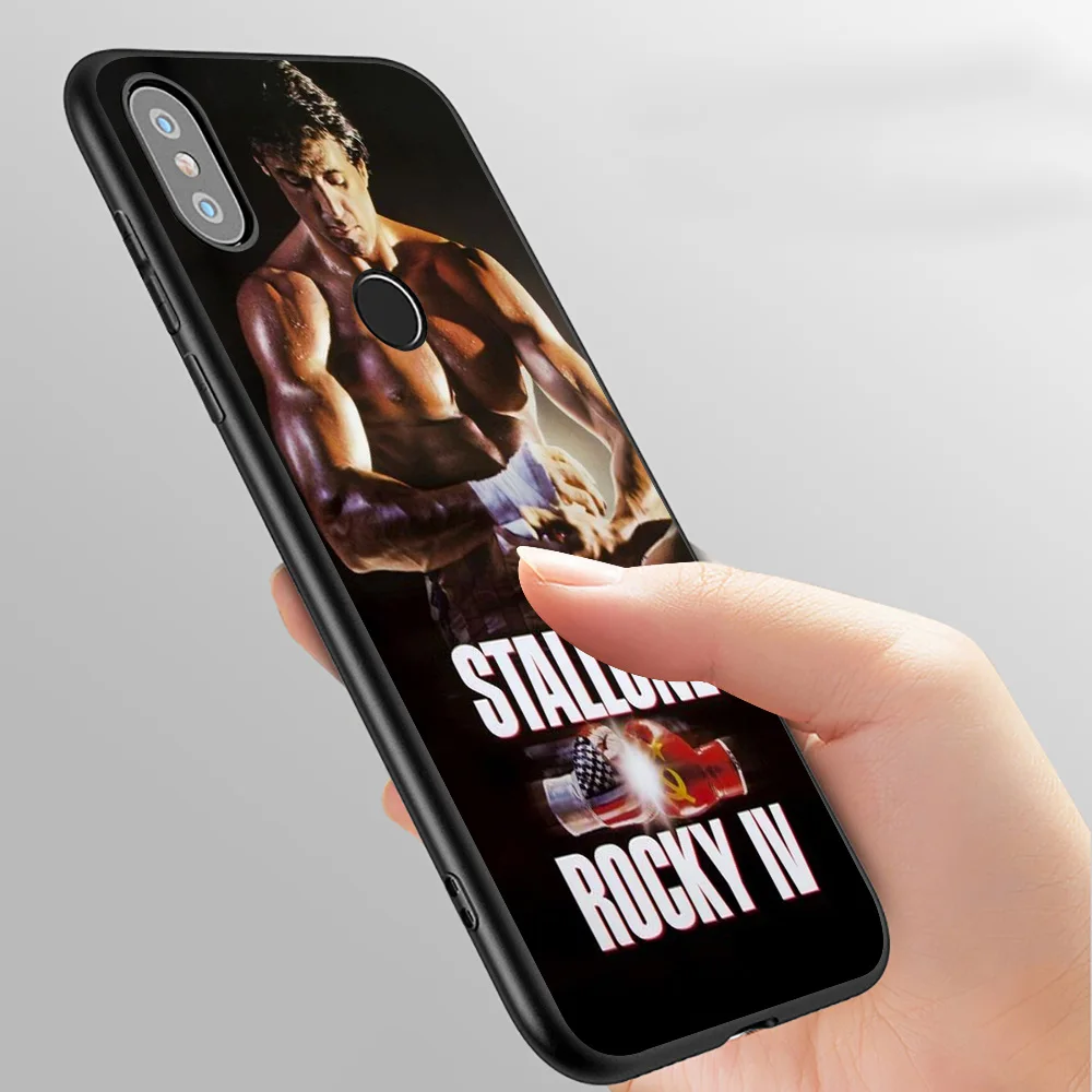 WEBBEDEPP Rocky Balboa мягкий чехол для Xiaomi MI Note 6 8 9T SE 10 A1 A2 A3 CC9E MAX 2S 3 Lite Pro | Мобильные