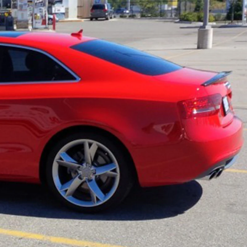 Модифицированный S образный спойлер для заднего багажника из углеродного