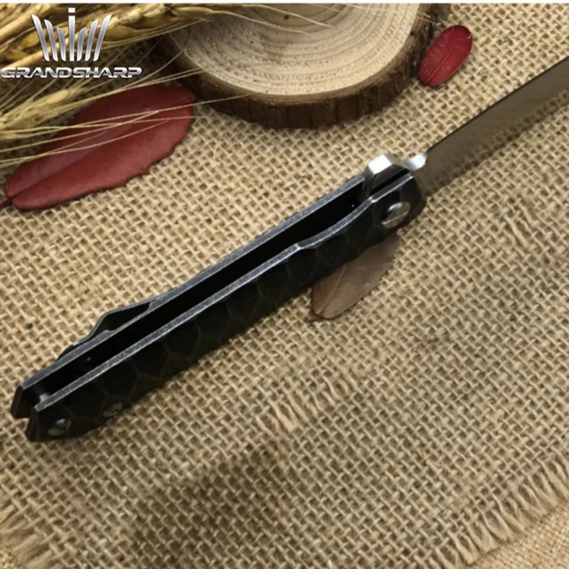 Складной нож лезвие D2 стальная ручка тактические ножи карманный для кемпинга