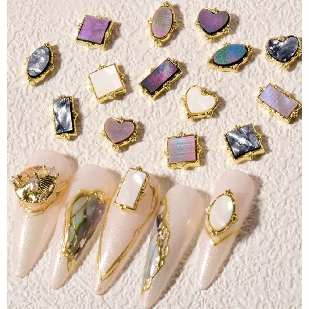 

10pcs Nail Decoration Accessories Nail Ornaments Zircon Diamond Gem Pendant Jewelry Nail Art Nail Decoration Manicure