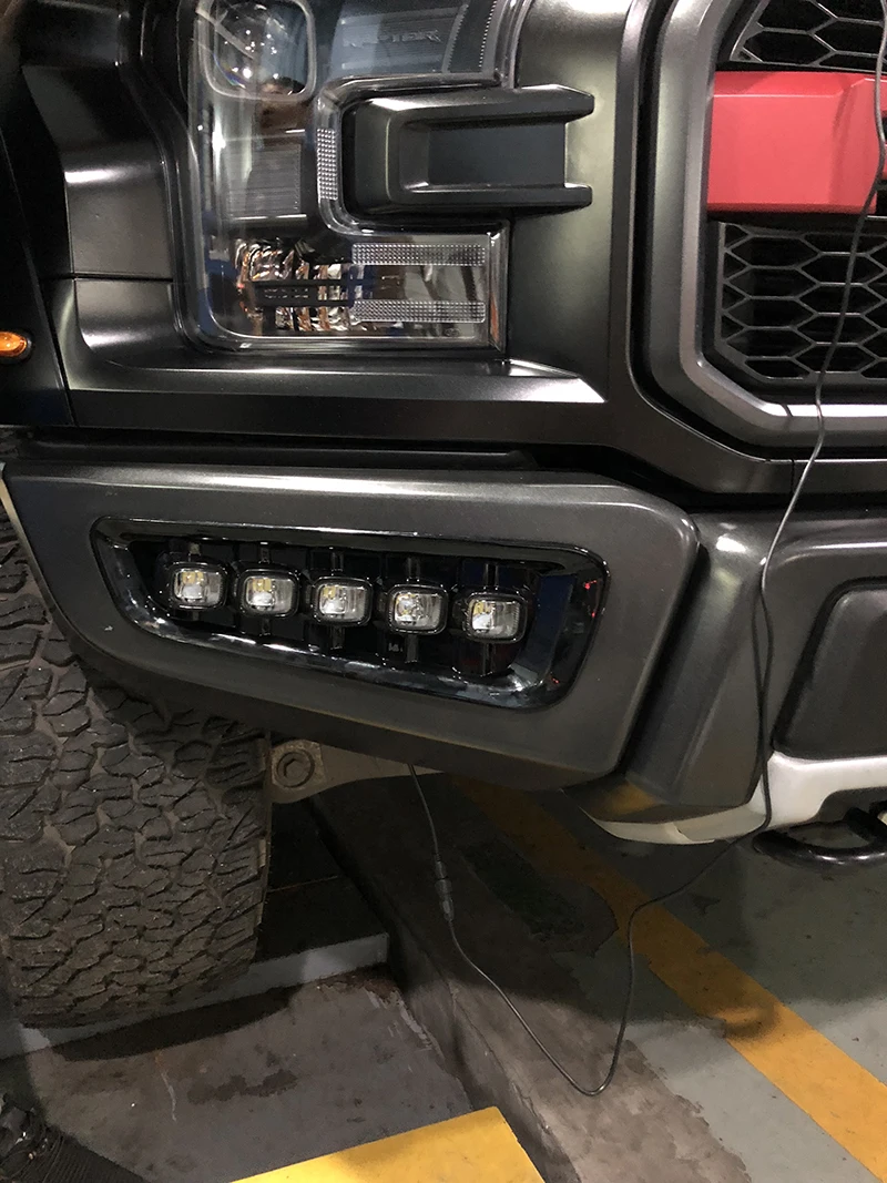 2 шт. DRL светодиодный Габаритные огни для Ford Raptor SVT F150 2016 2017 2018 2019 2020 с поворотник