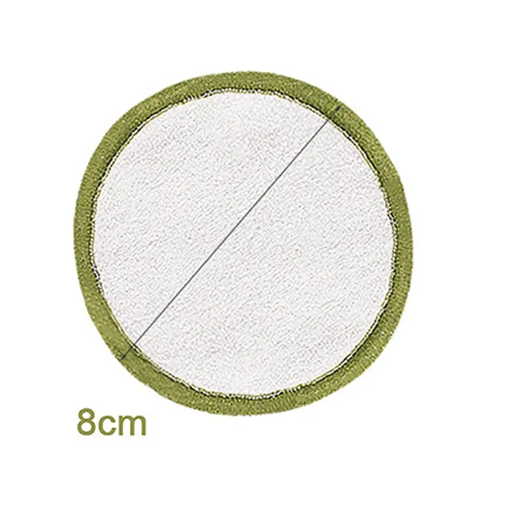 16 шт ватные диски для удаления макияжа многоразовые бамбуковые волокна моющиеся