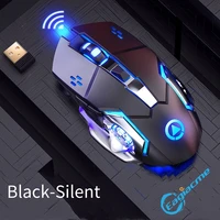 Professional Gaming Mouse Keys 2 4Ghz Wireless Gamer Mouse For PC Laptop Chargeable Silent Mouse For PUBG Cs go LOL