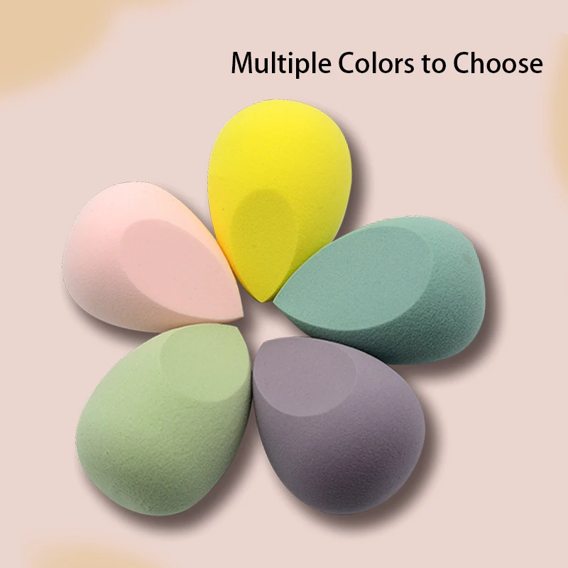 

new 4PCS Makeup Sponge Professional Cosmetic Puff For Foundation Concealer Cream Make Up Soft Water Sponge Puff Wholesale