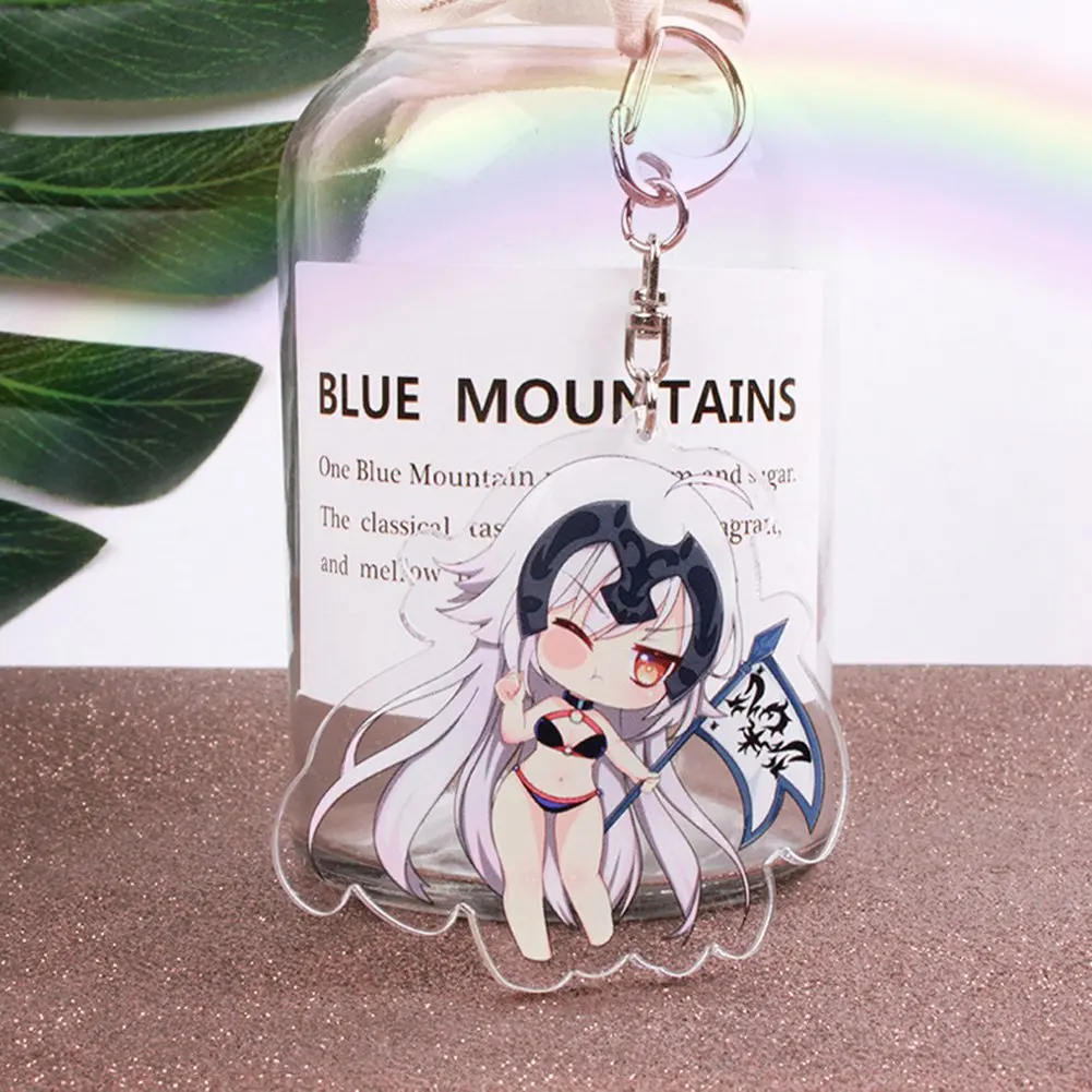 Прекрасный Японский Манга Swinsuit косплей аниме брелок прекрасный акриловый ключ