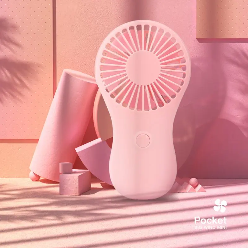 

Mini Portable Pocket Fan Cool Air Hand Held Travel Cooler Cooling Mini Fans Power By 3x AAA Battery