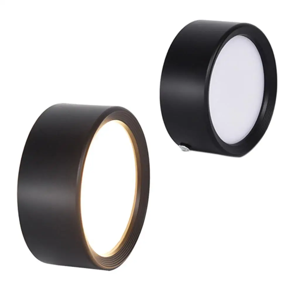 3 Вт светодиодный потолочный светильник ультра тонкий настенный простой