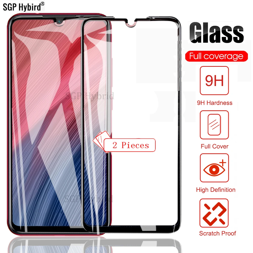 2 шт защитное стекло протектор экрана для Xiaomi Redmi Note 8 Pro закаленное на xiomi 7 S2 Go