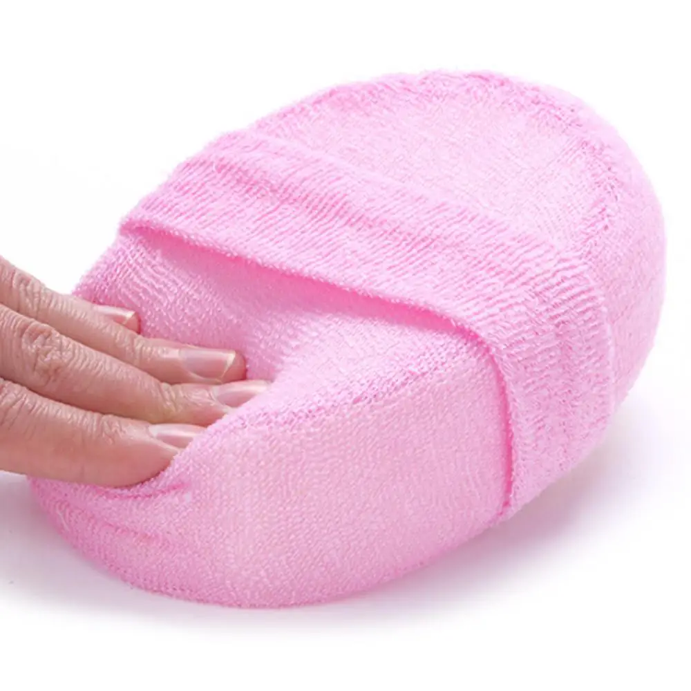 1 Pcs Soft Bathing Sponge For Shower Spa Exfoliator Scrubber Pad Cotton Flapping Reusable Face Cleaning Bath Brush | Дом и сад