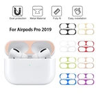 Ультратонкий металлический пылезащитный чехол для наушников Apple Airpods Pro, Защитная Наклейка для Airpodspro Air Pods 3, чехол, чехол