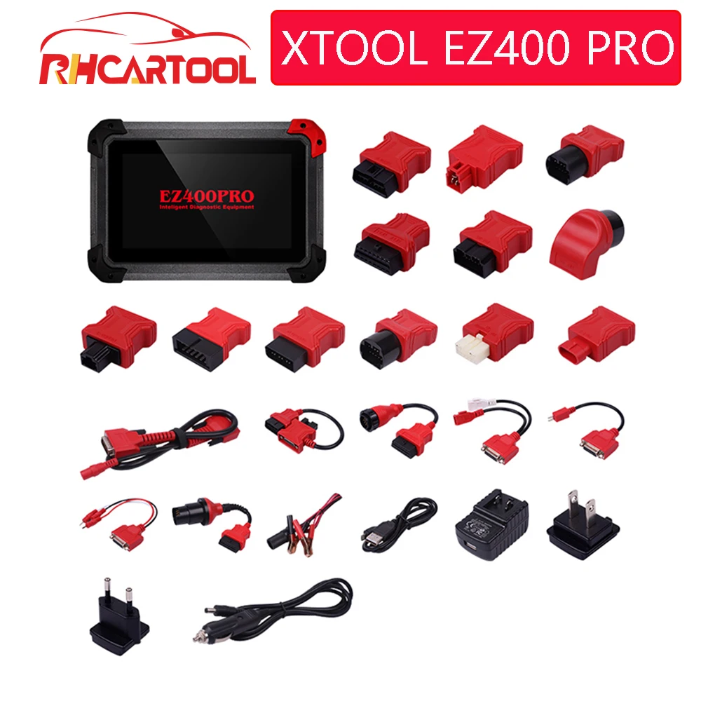 XTOOL EZ400 PRO планшет диагностический инструмент поддержка ключевой программы, регулировка одометра и сброс подушки безопасности Поддержка Малайзийский автомобильный бумажный ящик