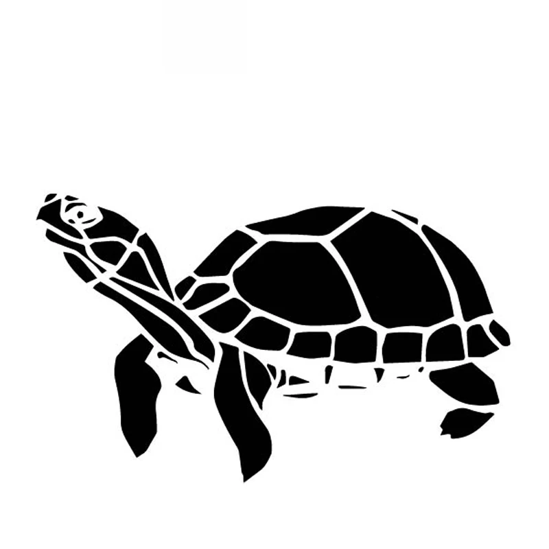 

Personality Sea Turtle Art Decals High Quality Car Decoration Personalized Pvc Waterproof Decals , 17cm*10cm