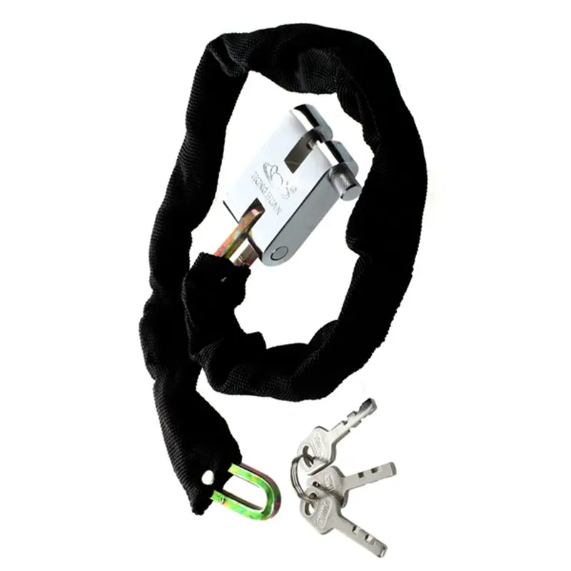 

83cm Reinforced Metal Heavy Motorbike Motorcycle Bicycle Chain Lock
