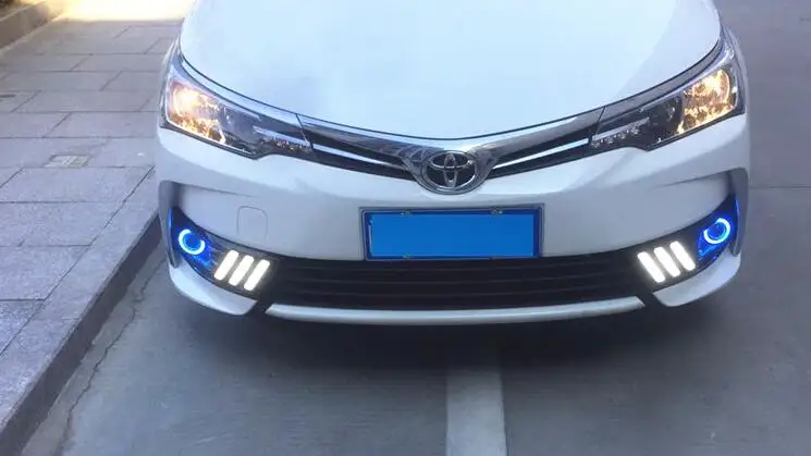 Для Защитные чехлы для сидений сшитые специально Toyota Corolla 2017 2018 Led Габаритные огни