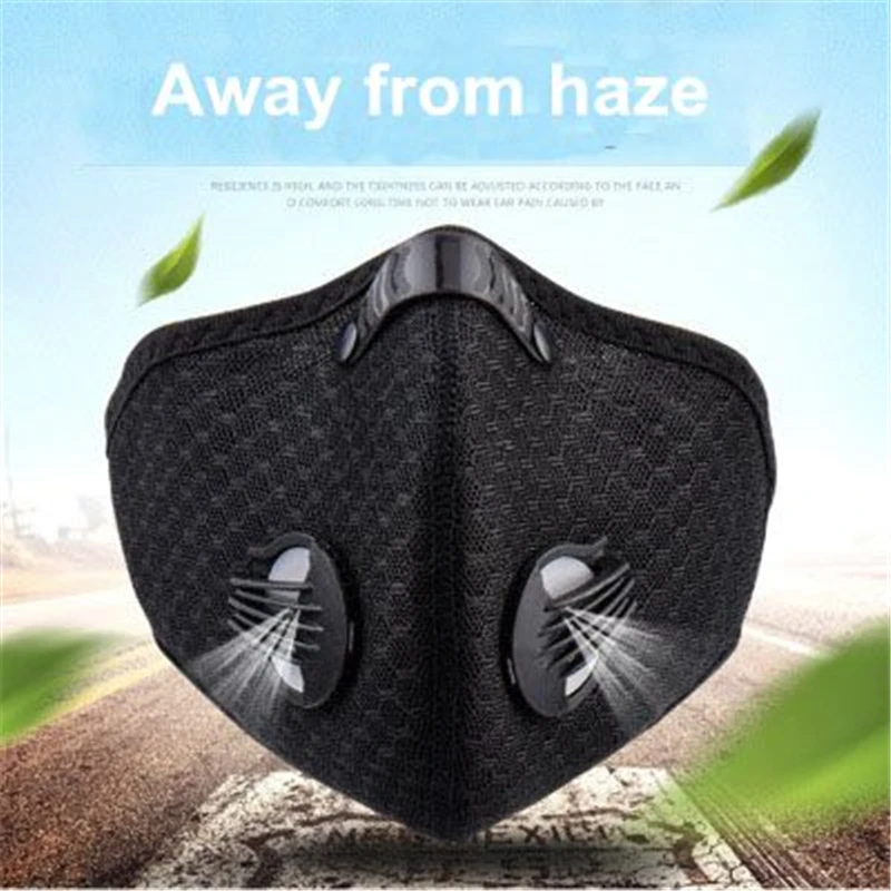 Anti Dust Mask PM2.5 Anti-Fog Warm Face Masks Healthy Air Filter Dustproof Antivirus Antibacterial Protective Ride Outdoor Sport | Красота и