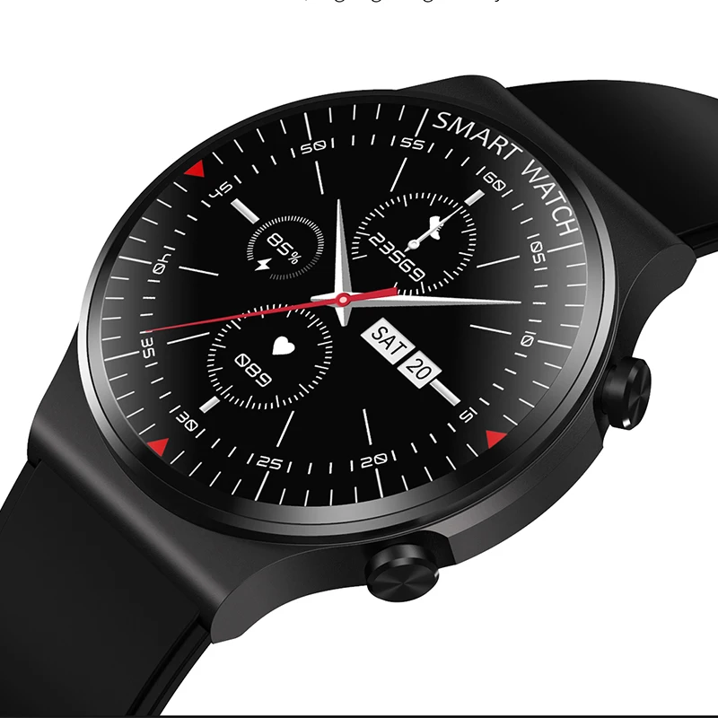 

2021 Full touch Smart Watch Men Sports Clock IP67 Waterproof GT2 Heart Rate Monitor DAFIT APP Smartwatch for IOS Android phone