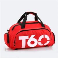 t60 waterproof gym sports bags men women molle fitness training backpacks multifunctional travelluggage bolsa shoulder handbags
