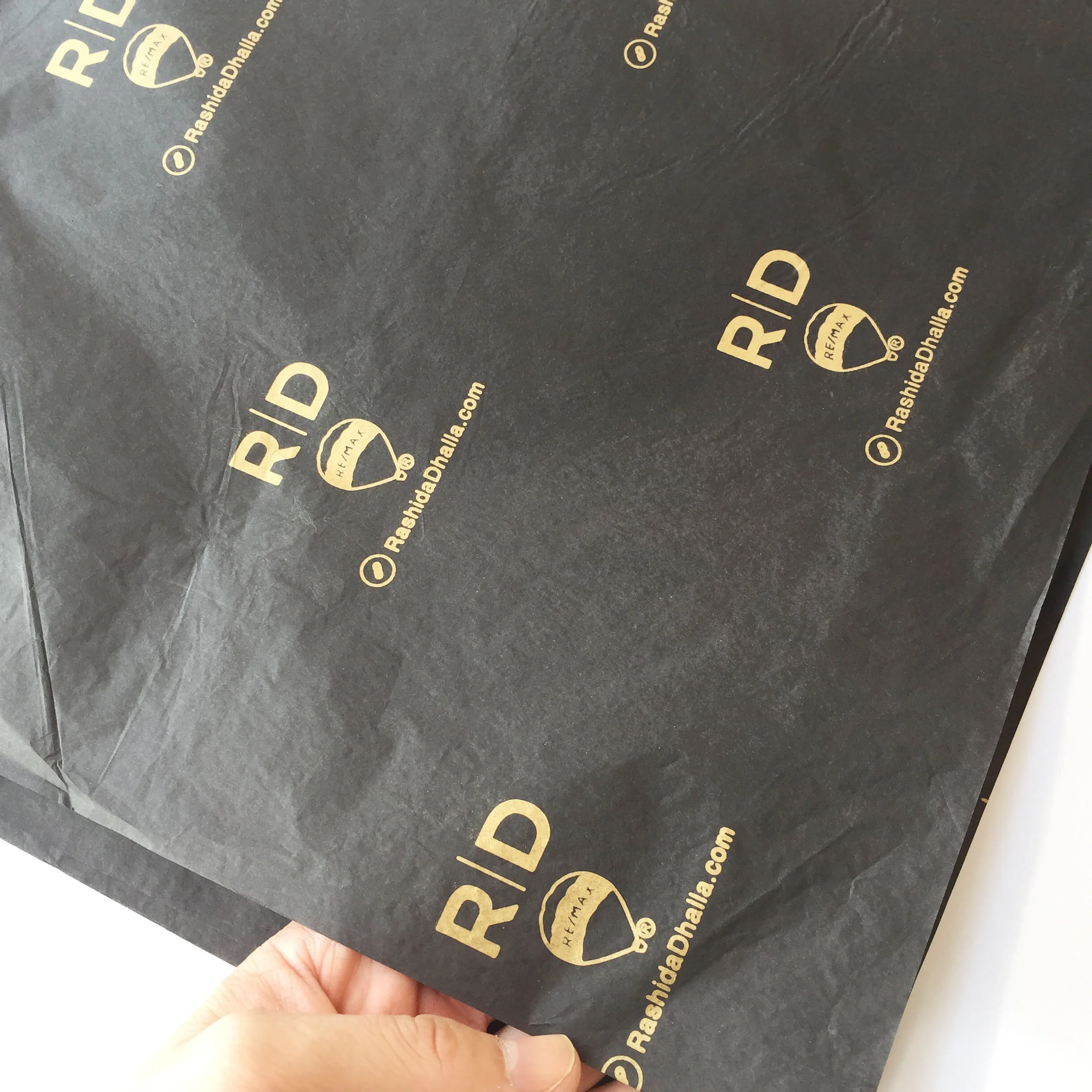 Индивидуальная печать 17 г мягкая салфетка упаковочная бумага с логотипом на