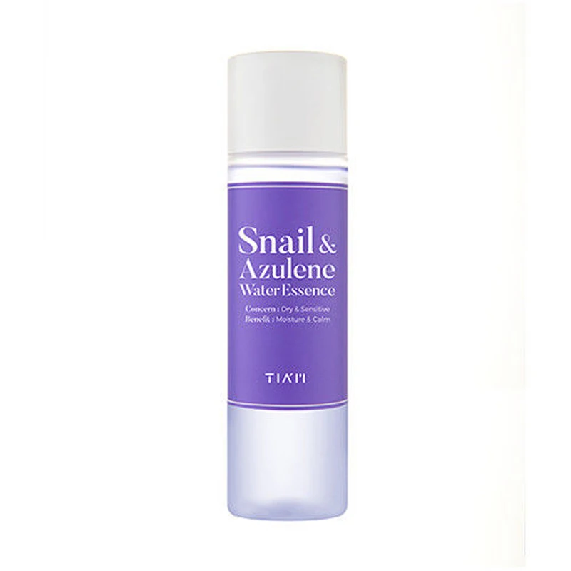 TIAM Snail & Azulene вода эссенция 180 мл с функцией повышенного увлажнения Сыворотка для
