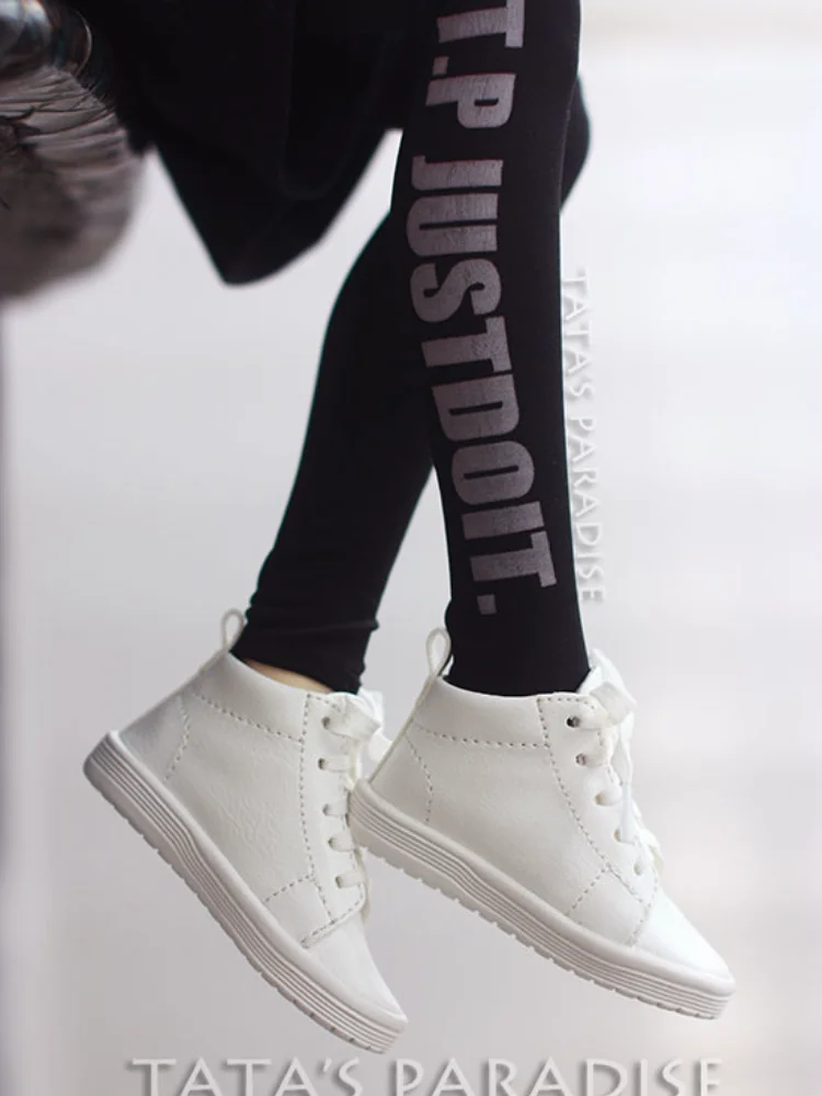

Doll BJD shoes Uncle giant baby BJD baby shoes boots leather shoes casual shoes mid-top shoes white mini sports shoes
