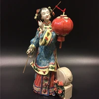 chinese style creative classical lady statue beautiful women figurine ceramics crafts decorations for home collection