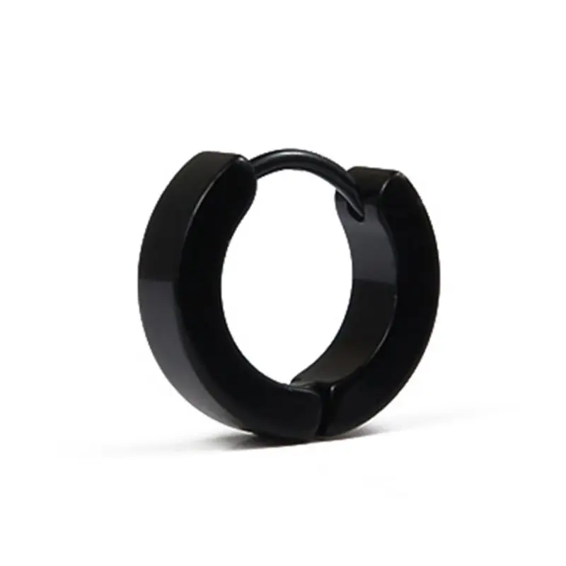 

Black Matt Stripe Stainless Steel Titanium Steel for Men & Women