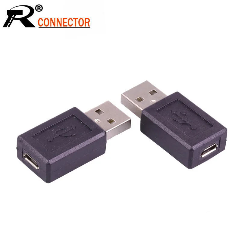 100 шт./лот USB2.0 Тип A штекер к 5 контактному микро USB гнездовой разъем Соединительный