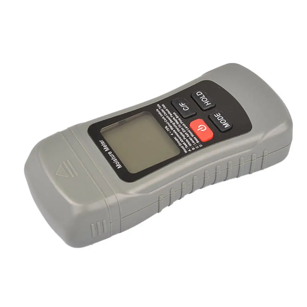 Цифровой измеритель влажности древесины двухконтактный гигрометр для дерева