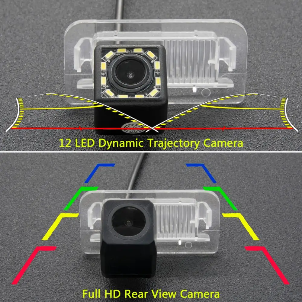 Камера заднего вида с углом обзора 175 градусов 12 светодиодов HD для Mercedes Benz B Class W246