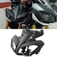 motorcycle front headlight panel side tank cover air intake fairing cowl kit abs for yamaha mt09 fz09 mt 09 fz 09 2017 2018 2019