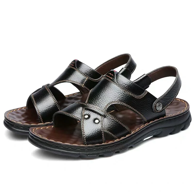 

New Fashion Trend Man Sandals Summer Casual Beach Slippers and Slippers Non-Slip Comfortable Outdoor High Quality Man Sandals