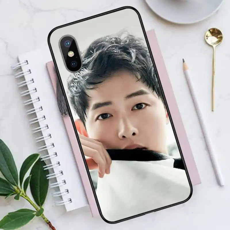 

Song Zhongji actor kpop Phone Case for iPhone 11 12 pro XS MAX 8 7 6 6S Plus X 5S SE 2020 XR Luxury brand shell funda coque